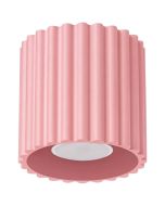 Plafondlamp Aura roze 10cm