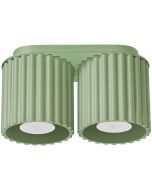 Plafondlamp Aura saliegroen 21cm