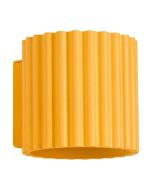 Wandlamp Aura geel 12cm