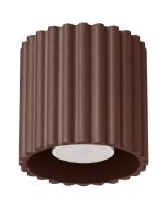 Plafondlamp Aura bruin 10cm