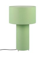 Trio Bale 505200149 tafellamp van pistache groen textiel