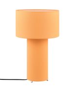 Trio Bale 505200183 tafellamp met zowel de voet als de kap van illuminatie geel textiel