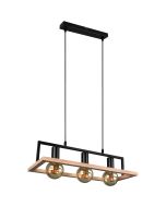 Hanglamp Bano hout 58cm