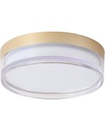 Plafondlamp Button LED goud 23cm
