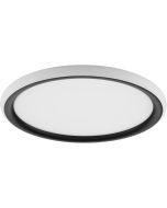 Plafonniere Carloz zwart 30cm