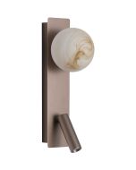 Wandlamp Carrara latte 30cm