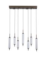 Hanglamp Cattail koffie 85cm