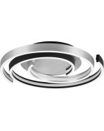 Plafonniere Caya aluminium 50cm