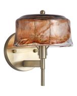 Wandlamp Charlie bruin 22cm