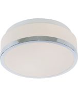Searchlight Cheese 7039-23CC chromen badkamer plafondlamp