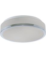 Searchlight Cheese 7039-28CC chromen badkamer plafondlamp
