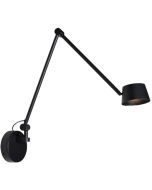 Freelight Cugino creme kleurige wandspot met een scharnierende arm met een uitval van 55cm en spot met geintegreerde LED en touchdimmer