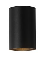 Wandlamp Cyls zandzwart 10cm