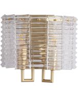 Wandlamp Flute goud 25cm