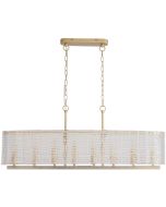 Hanglamp Flute goud 99cm