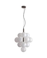 Hanglamp Frosty brons 40cm
