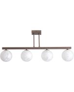 Plafondlamp Frosty brons 72cm