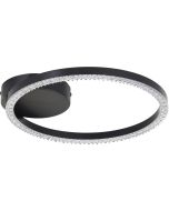 Brilliant Aurelia G80765/06 zwarte plafonniere