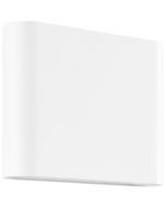 Brilliant Welbie G90972A05 mat witte up down buitenlamp