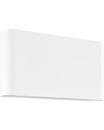 Brilliant Welbie G90973A05 mat witte up down buitenlamp