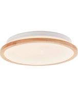 Plafonniere Farica starry hout 30cm