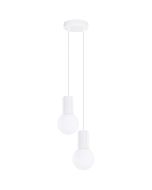 Hanglamp Halo wit 15cm