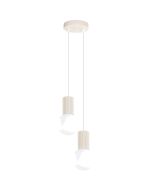 Hanglamp Halo beige 15cm