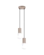 Hanglamp Halo taupe 15cm