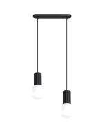 Hanglamp Halo zwart 34cm