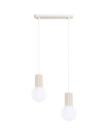Hanglamp Halo beige 34cm