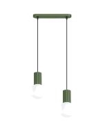 Hanglamp Halo olijfgroen 34cm