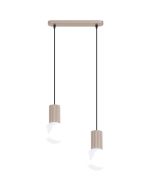 Hanglamp Halo taupe 34cm