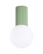 Plafondlamp Halo saliegroen 12cm
