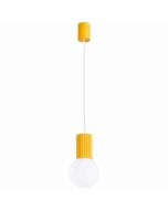 Hanglamp Halo geel 12cm