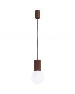 Hanglamp Halo bruin 12cm