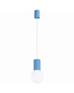 Hanglamp Halo lichtblauw 12cm