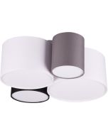 Trio Hotel 693900417 plafondlamp met vier kappen