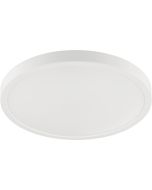 Brilliant Jade witte plafonnière voor de badkamer met een diameter van 37,5 cm en een hoogte van 3,1 cm