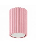 Plafondlamp Karbon roze 7cm