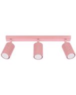Plafondlamp Karbon roze 45cm