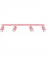 Plafondspot Karbon roze 81cm