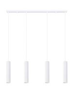 Hanglamp Karbon wit 81cm
