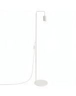Leeslamp Karbon wit 160cm