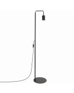 Leeslamp Karbon zwart 160cm