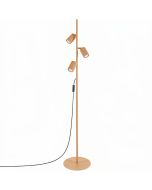 Vloerlamp Karbon goud 155cm