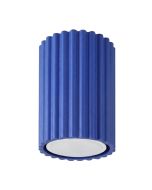 Plafondlamp Karbon ultramarijn 7cm