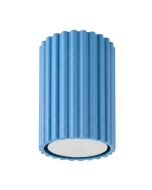 Plafondlamp Karbon lichtblauw 7cm