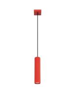 Hanglamp Karbon rood 7cm