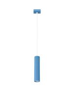Hanglamp Karbon lichtblauw 7cm