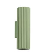 Wandlamp Karbon saliegroen 20cm